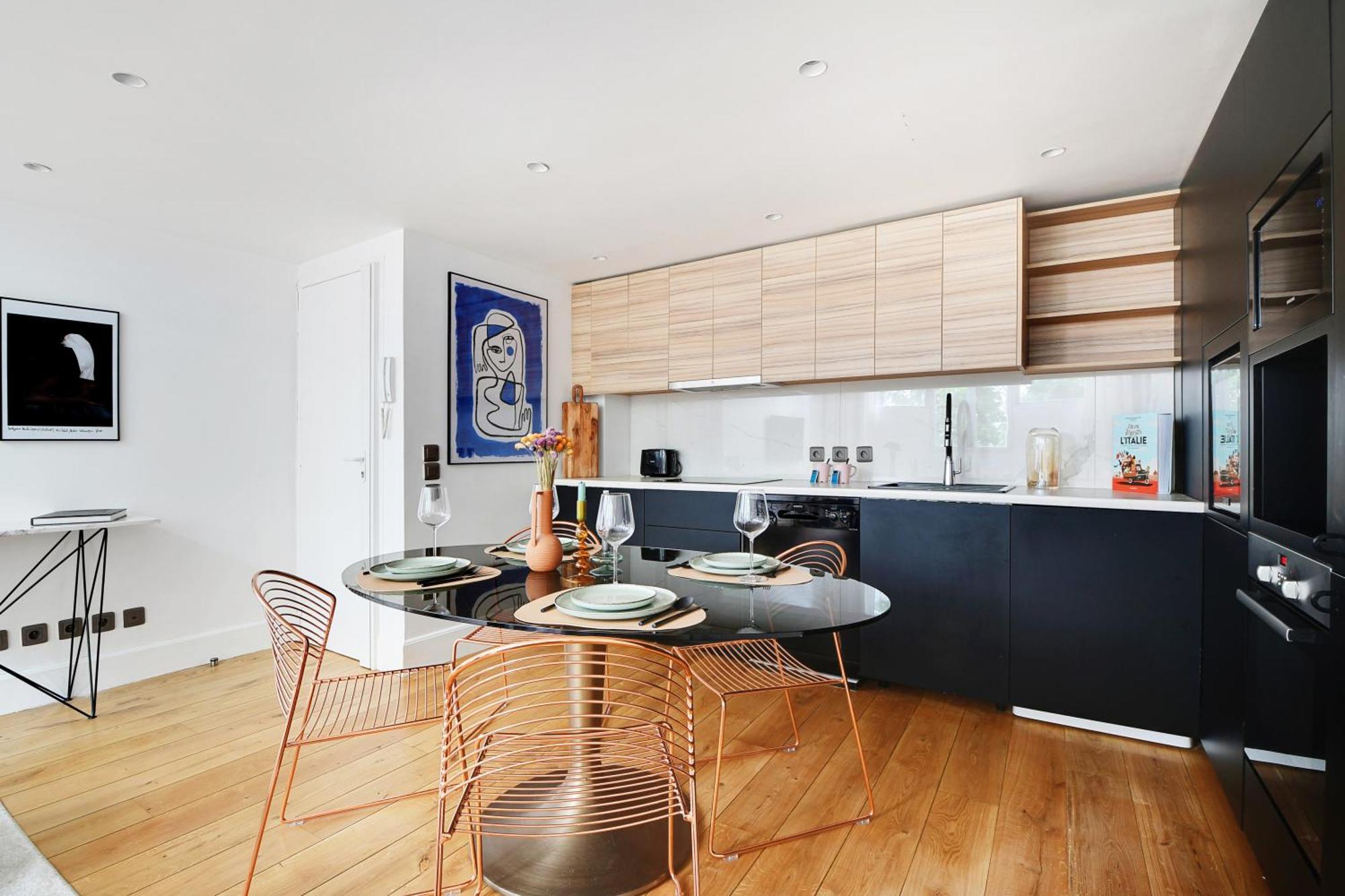 Amazing Loft 2Br - Eiffel Tower Apartman Párizs Kültér fotó